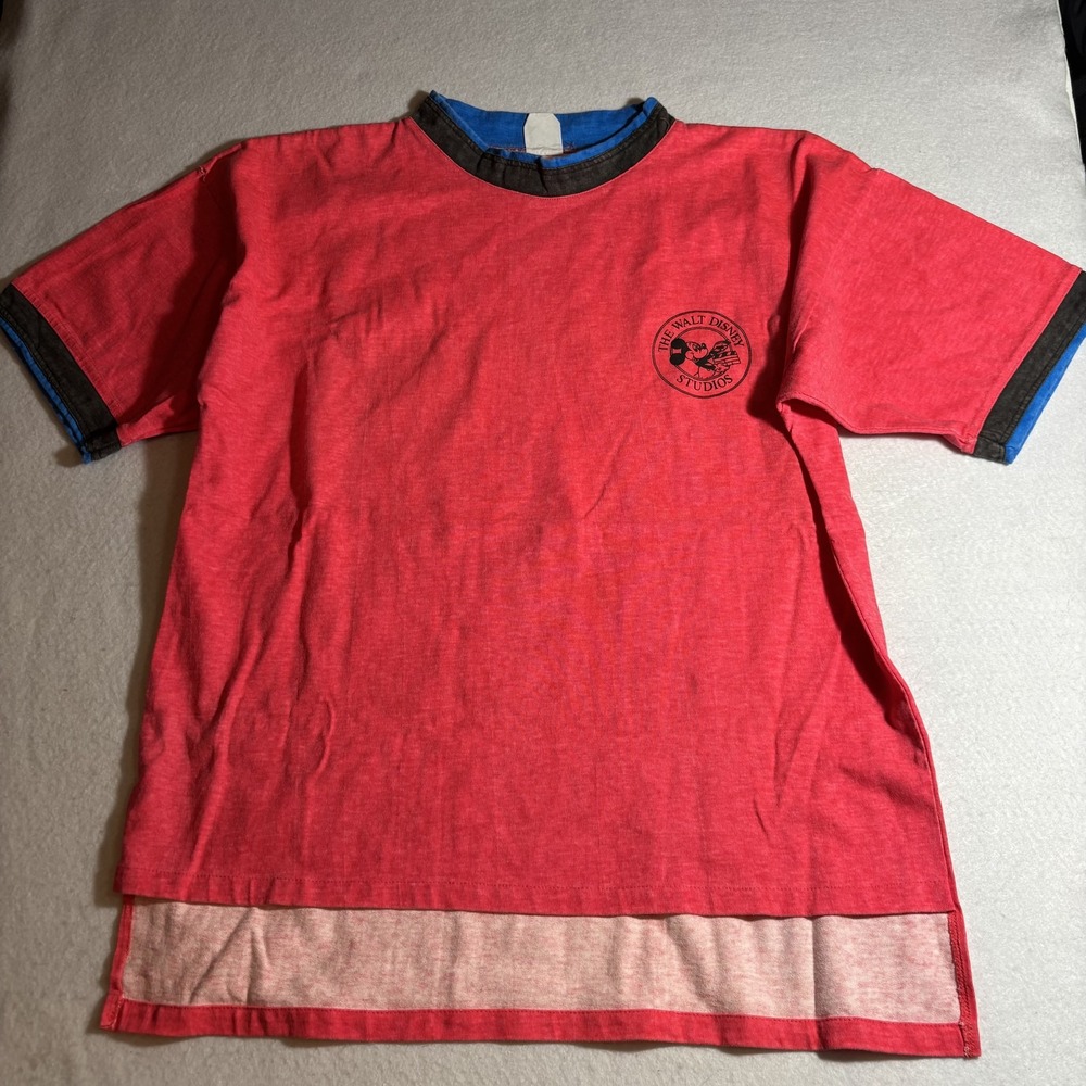 Vintage Walt Disney Shirt Mens Large Mickey Mouse Film Tee 80s Disney Studios